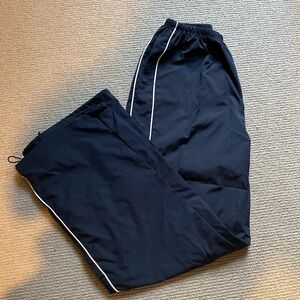 Navy blue track pants